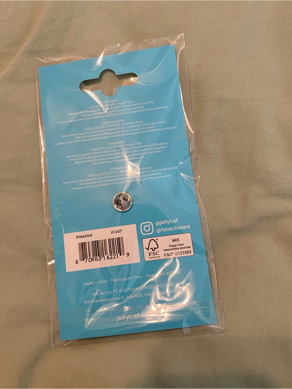 Jellycat Amusable pancake pin Limited Edition Authentic! - Picture 2 of 2